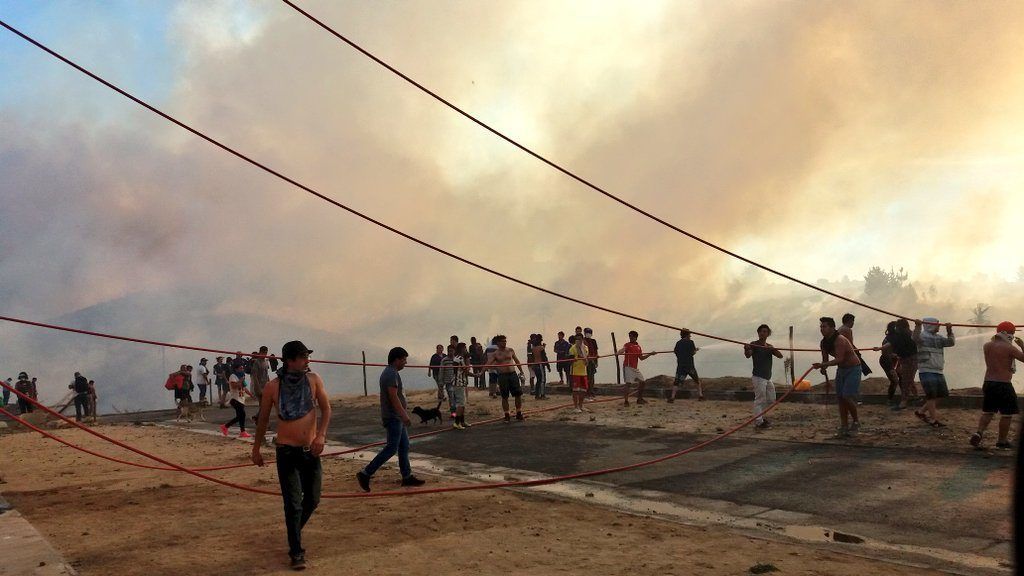 Nuevo incendio en Chile activa alerta roja - incendio-chile-1024x576