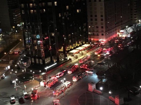 Se incendia el Trump International Hotel en Nueva York - incendio-trump