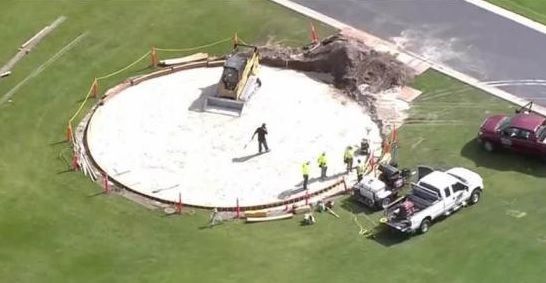 Construyen helipuerto en mansión de Trump en Florida