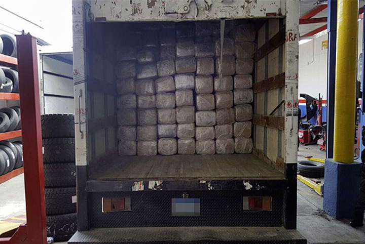 Decomisan más de tres toneladas de mariguana en Tijuana