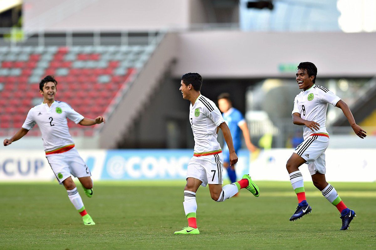 México golea y clasifica al Mundial Sub-20