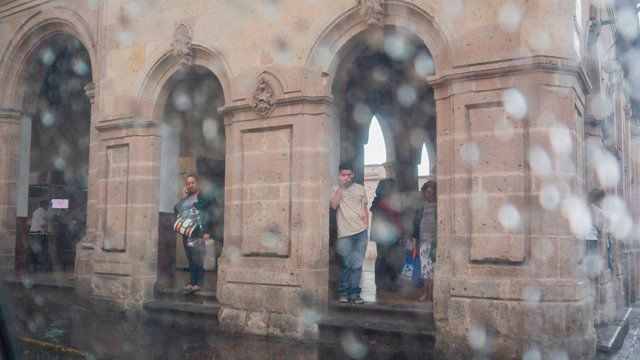 Fuertes lluvias y granizo en Morelia - morelia-lluvia