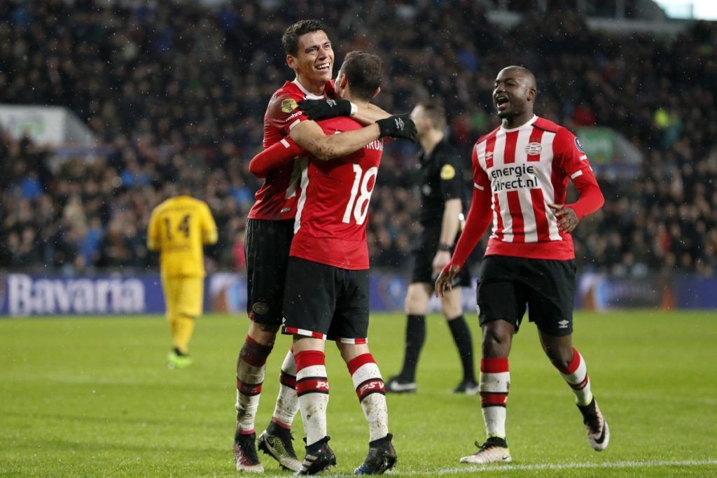 Héctor Moreno anota doblete en el triunfo del PSV sobre Roda - moreno2-1024x683