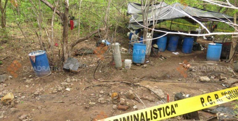 Encuentran tres laboratorios clandestinos en Guerrero