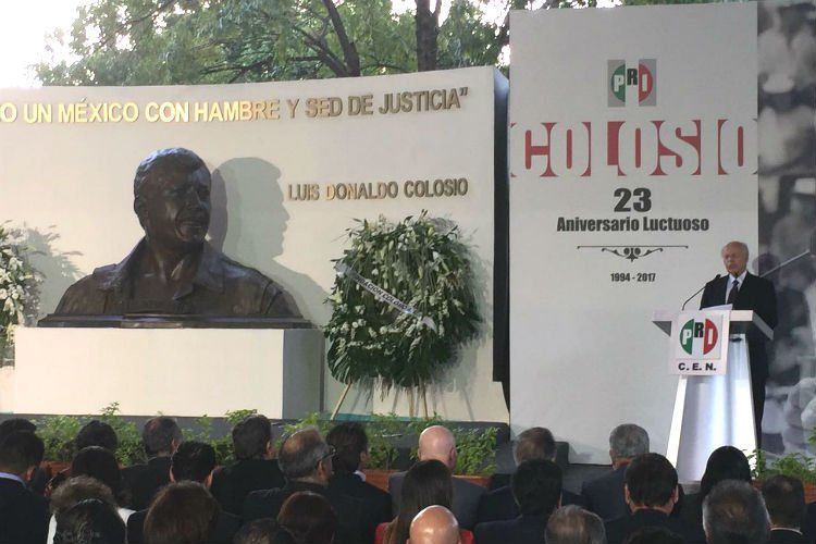 Narro orador principal en la ceremonia luctuosa de Luis Donaldo Colosio - narro