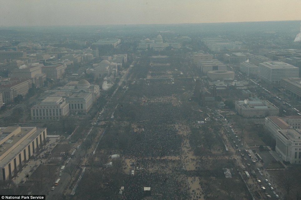 Fotos oficiales de las tomas de posesión de Trump y Obama - obama-2009-2