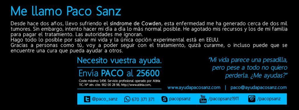 Detienen por estafa a sujeto que pedía dinero para tratar enfermedad - paco-sanz-fb-1024x378