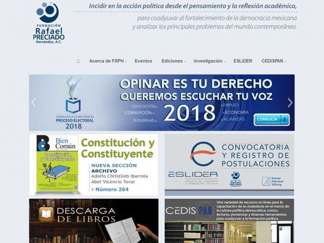 PAN lanza cuestionario sobre proceso electoral de 2018 - pan