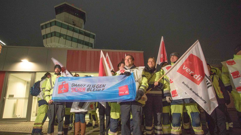 Paro por segundo día en aeropuertos de Berlín - paro-3