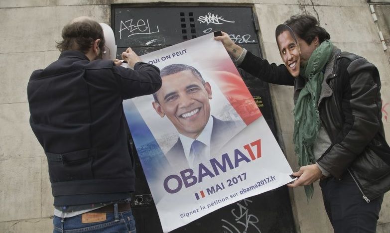 Abren petición para que Barack Obama sea candidato presidencial en Francia