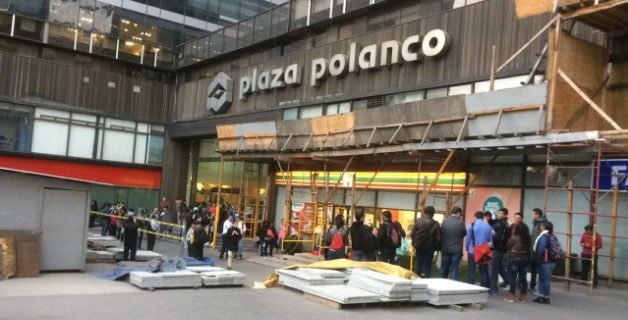 Video: manifestantes bloquean el acceso a Plaza Polanco