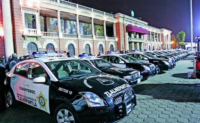 Tlalnepantla tiene déficit de casi 800 policías