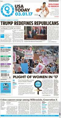 Trump acapara las primeras planas de México y el mundo - portadas-1-marzo-usat