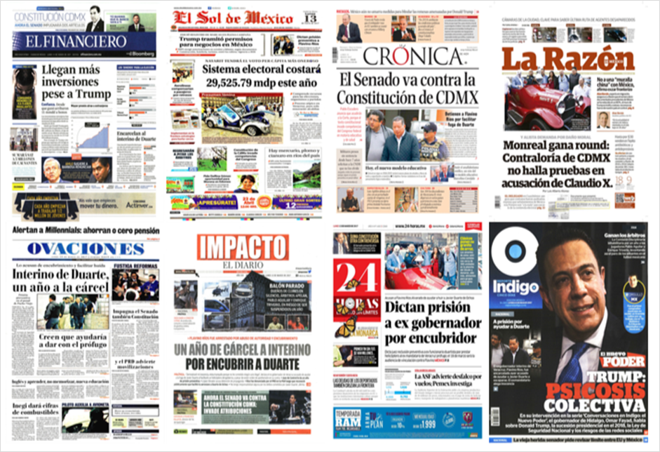 Flavino Ríos, SEP y Turquía en primeras planas del lunes - portadas-13-marzo1