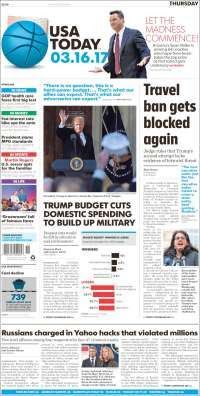 Fed y Trump en primeras planas de México y el mundo - portadas-16-marzo-usat
