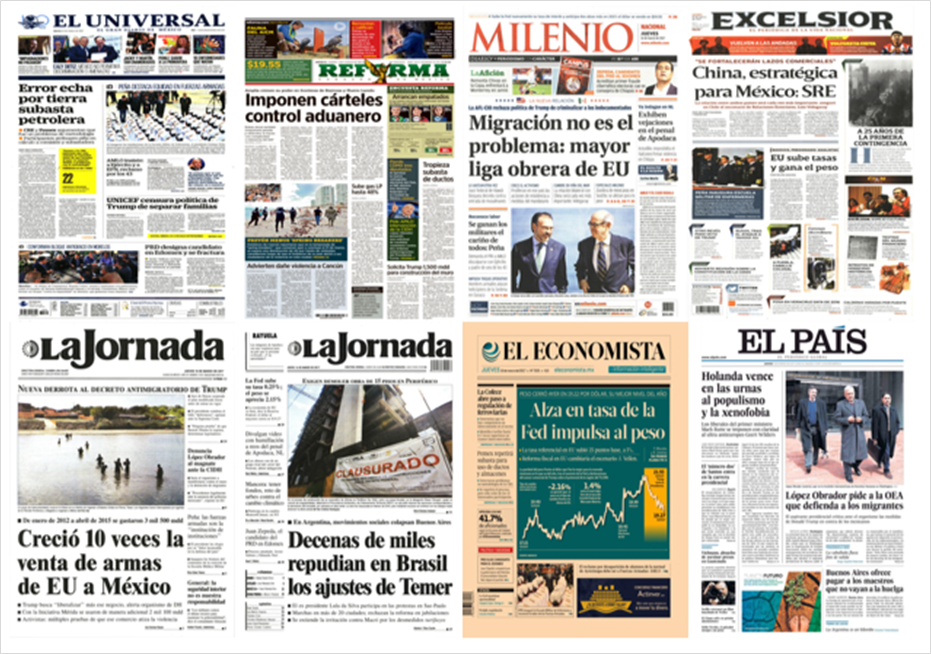 Fed y Trump en primeras planas de México y el mundo