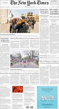 Osorio Chong, Banxico y Wall Street en primeras planas del jueves - portadas-2-marzo-nyt