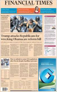 Estado de México y Rusia en primeras planas del lunes - portadas-27-mar-financial