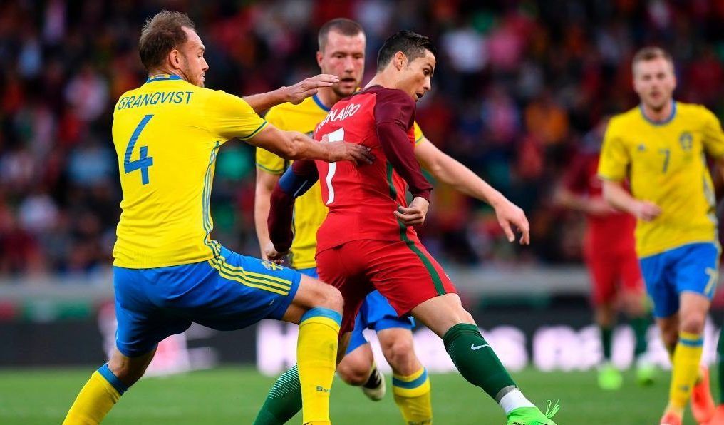 Suecia derrota a domicilio a Portugal