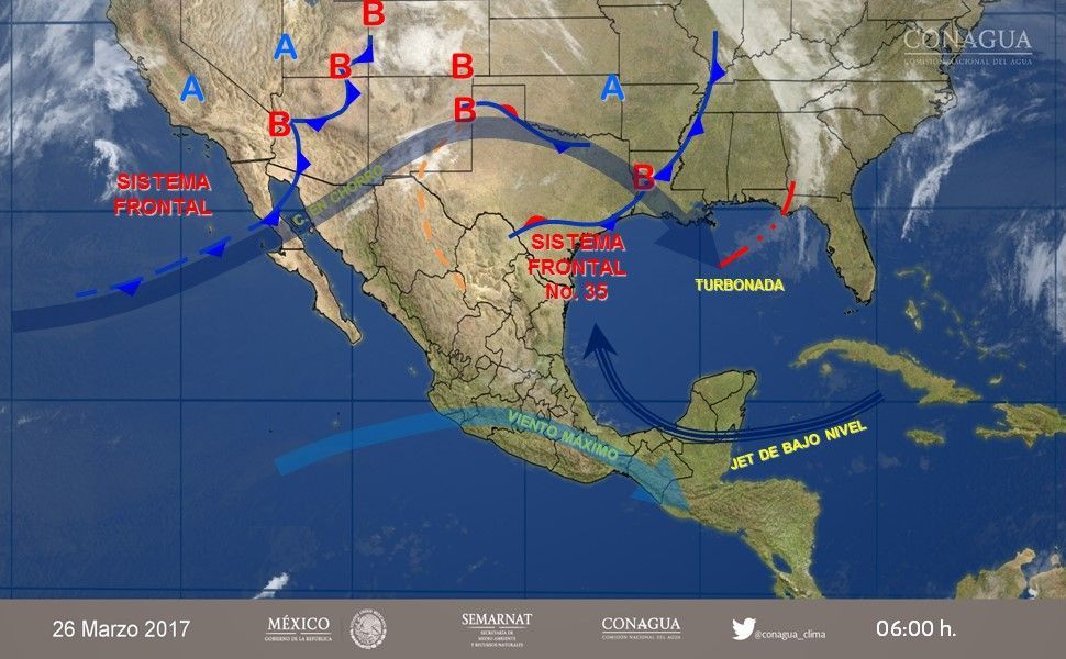 Chubascos y granizadas afectarán el occidente y centro del país - pronostico-2603-2