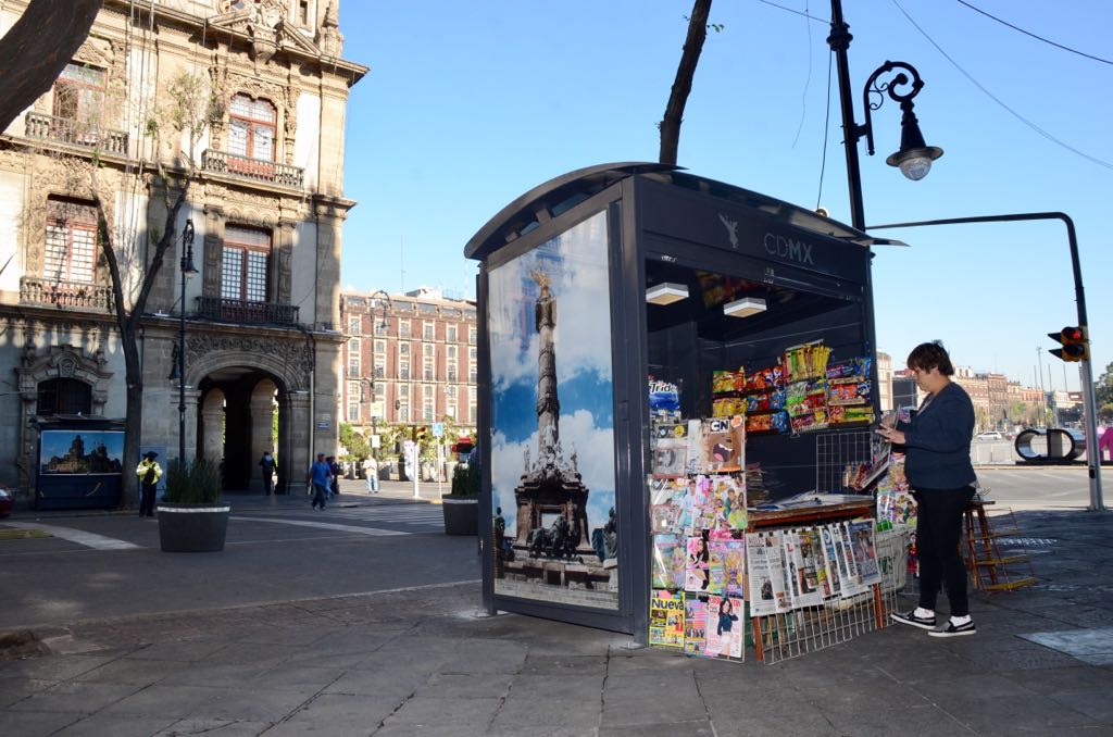 Renuevan puestos de periódicos en la Ciudad de México