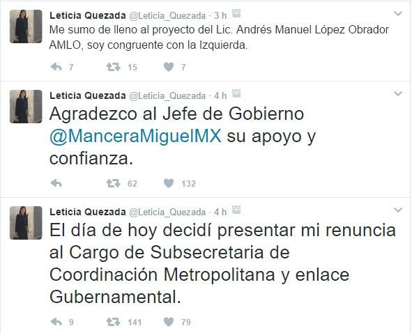 Piden renuncia de Leticia Quezada por apoyar a AMLO - s-3