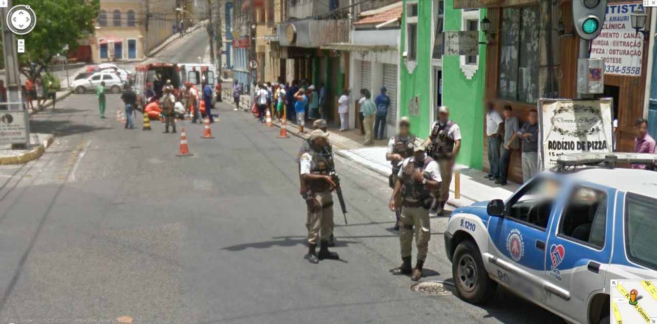 Las imágenes más curiosas captadas por Google Street View - salvadd-brazzzzz