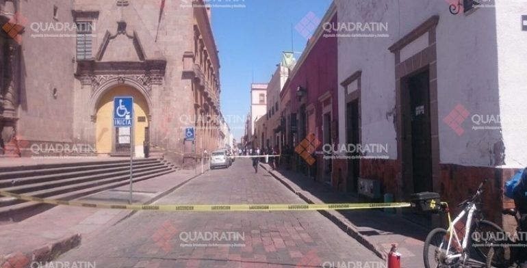 Evacúan SAT de Querétaro tras incendio en cableado subterráneo - sat-queretaro-1