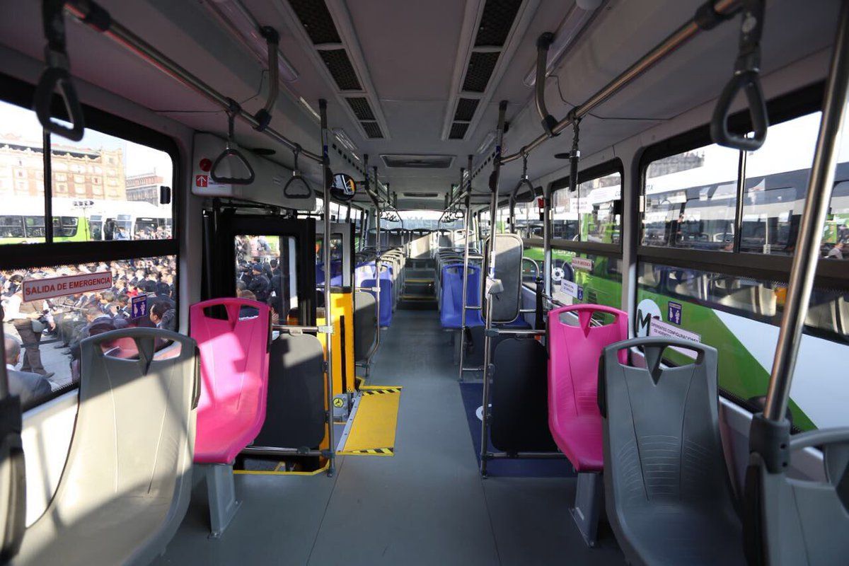 Celulares podrán cargarse en los nuevos camiones de la CDMX - si