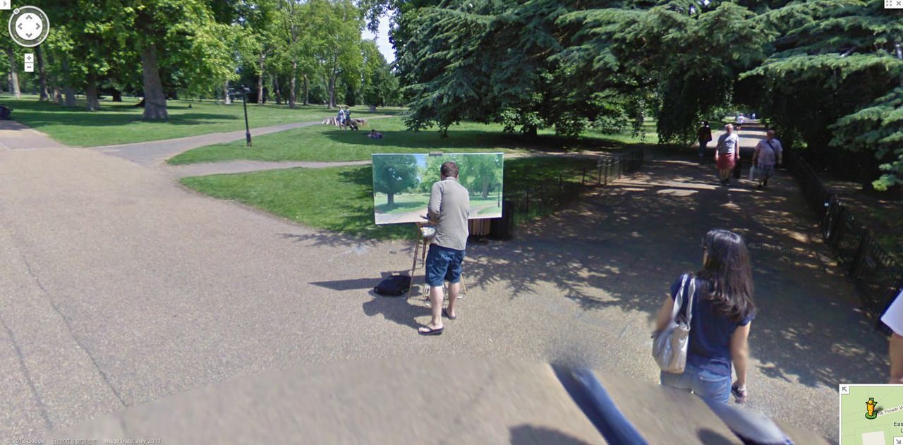 Las imágenes más curiosas captadas por Google Street View - streewte