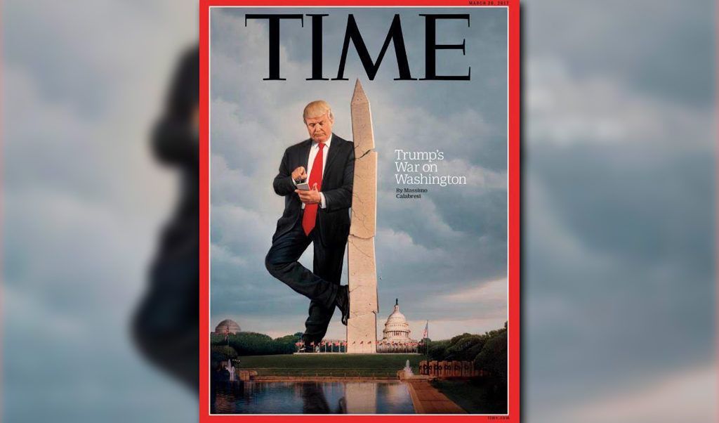 Trump aparece en portada de Time - time-I-1024x602