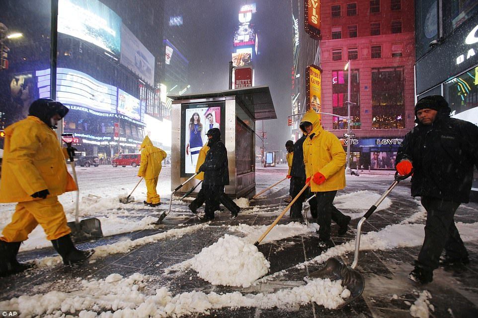 Cancelan amenaza de tormenta de nieve en Nueva York Cancelan amenaza de tormenta de nieve en Nueva York
