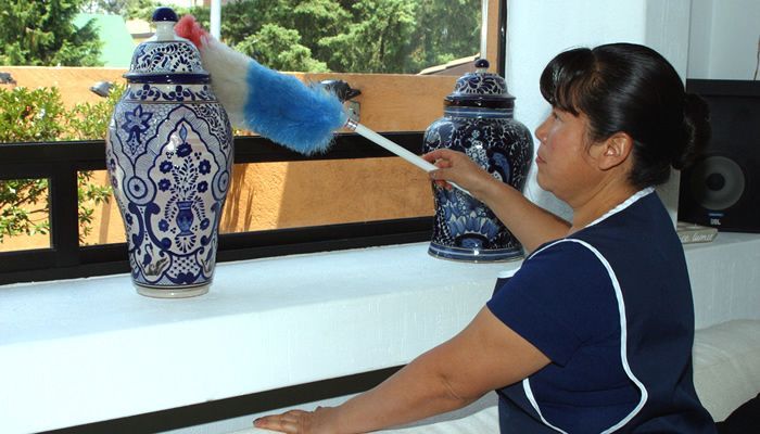 Tres de cada 100 trabajadoras domésticas tienen prestaciones