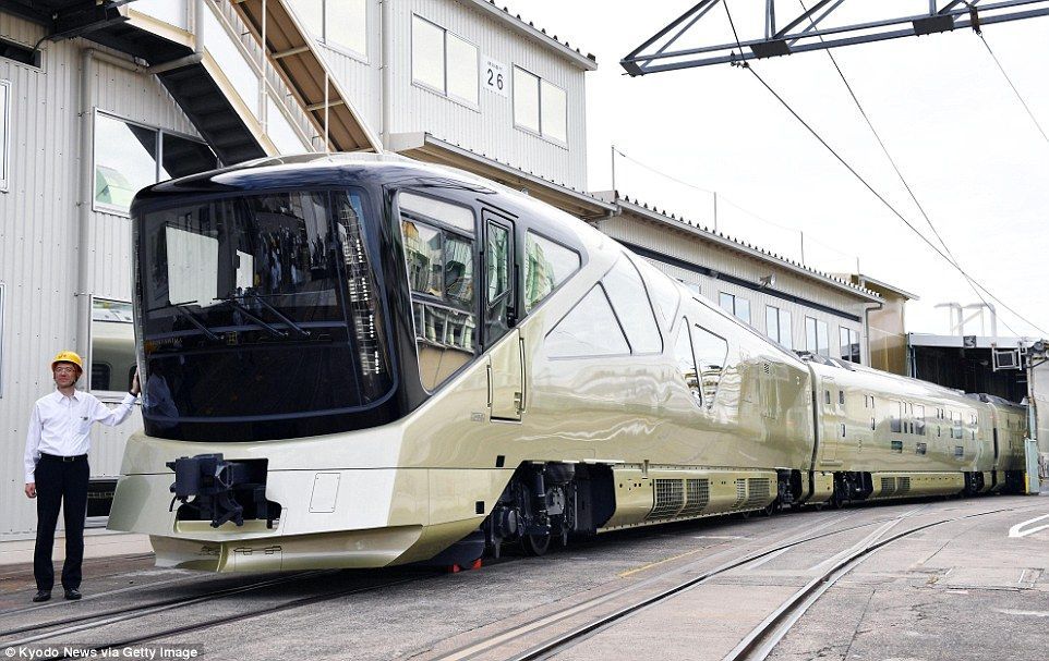 Así será el nuevo tren de lujo en Japón