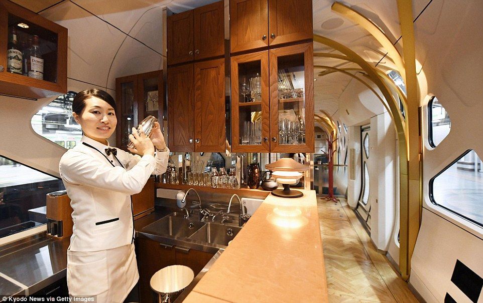 Así será el nuevo tren de lujo en Japón - tren-lujo-japón-7