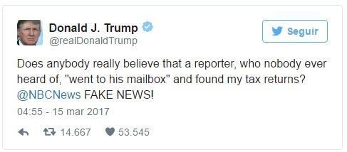 Trump desmiente reportaje sobre sus declaraciones de impuestos - trump-10