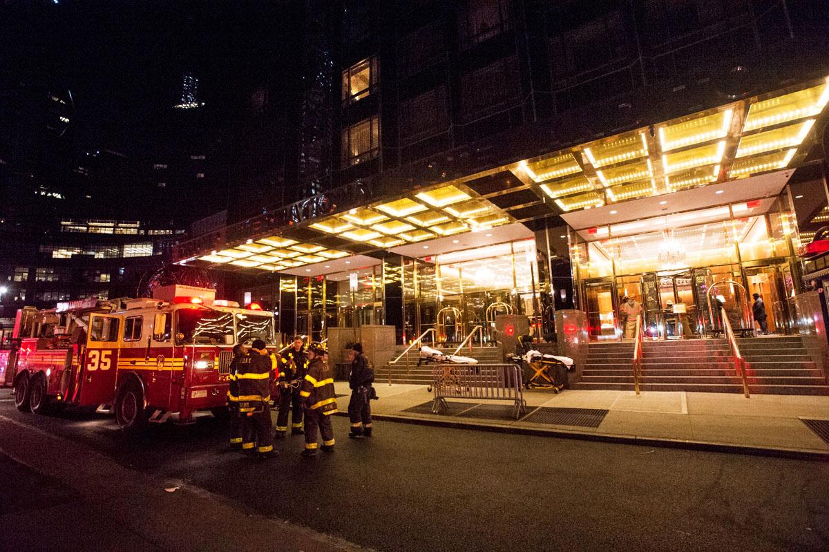 Se incendia el Trump International Hotel en Nueva York
