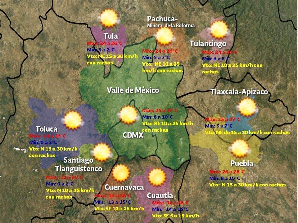 Se mantendrá el ambiente cálido en gran parte del país - vdm-2303
