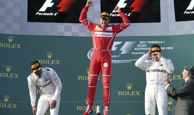 Vettel se corona en el Gran Premio de Australia - veeet