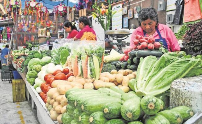 Inflación se ubica en 5.29 por ciento a tasa anual: INEGI - verduras