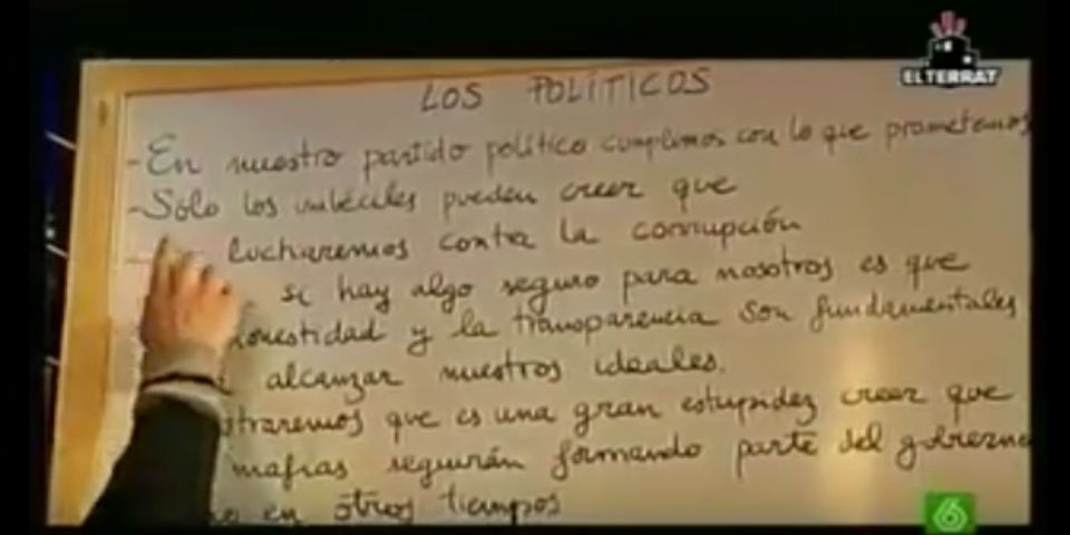 ¡Cuidado con lo que proponen los partidos políticos!