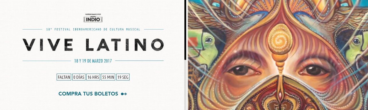 Por primera vez se transmitirá el Vive Latino por Twitter