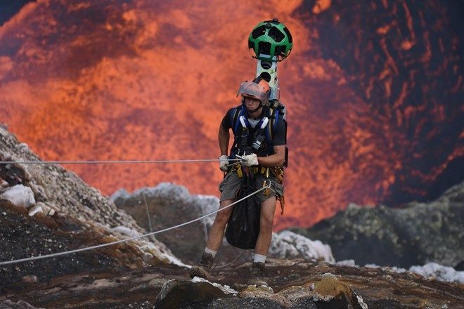 Google Street View muestra imágenes al interior de un volcán - volcan-1