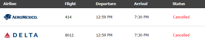 Cancelan ocho mil vuelos en el noreste de Estados Unidos por tormenta Stella - vuelos-mty-jfk