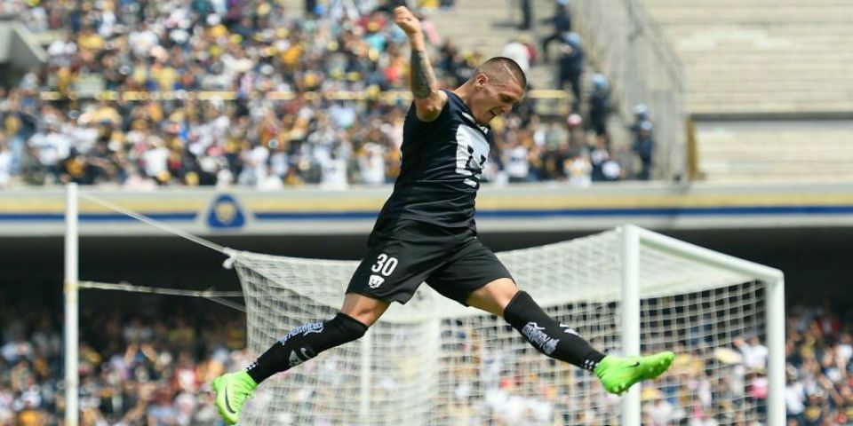 Nicolás Castillo acaba con el invicto de Santos