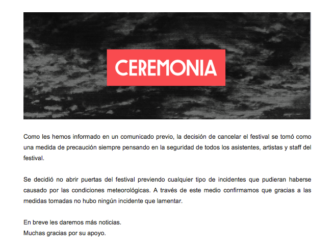 Festival Ceremonia se realizará este domingo - 17629911_1467603309939327_5617847928441077472_n