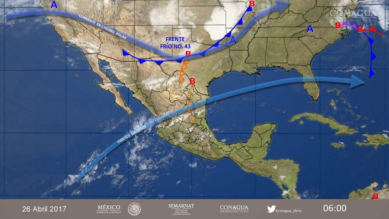 Ambiente cálido en la mayor parte del país - 2604-2