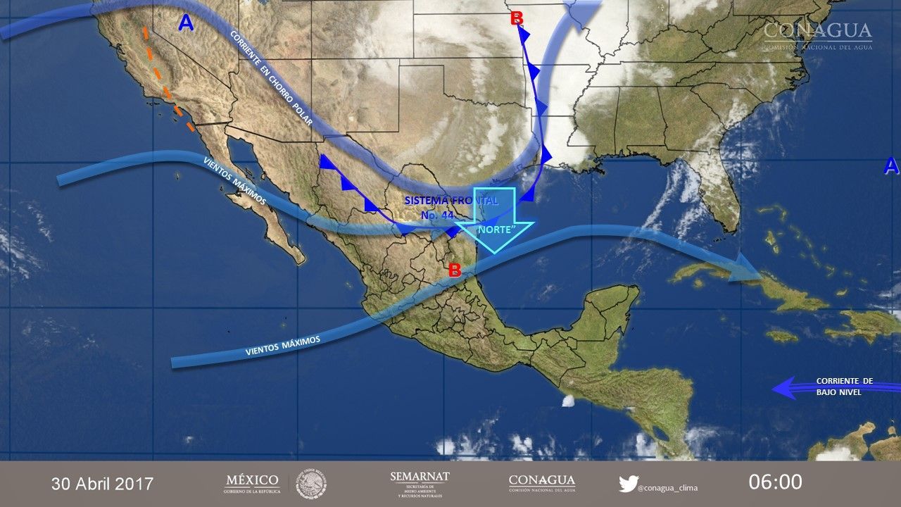 Continuará el ambiente cálido en la mayor parte del país - 3004-2