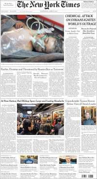 El Senado en las primeras planas del miércoles - 8