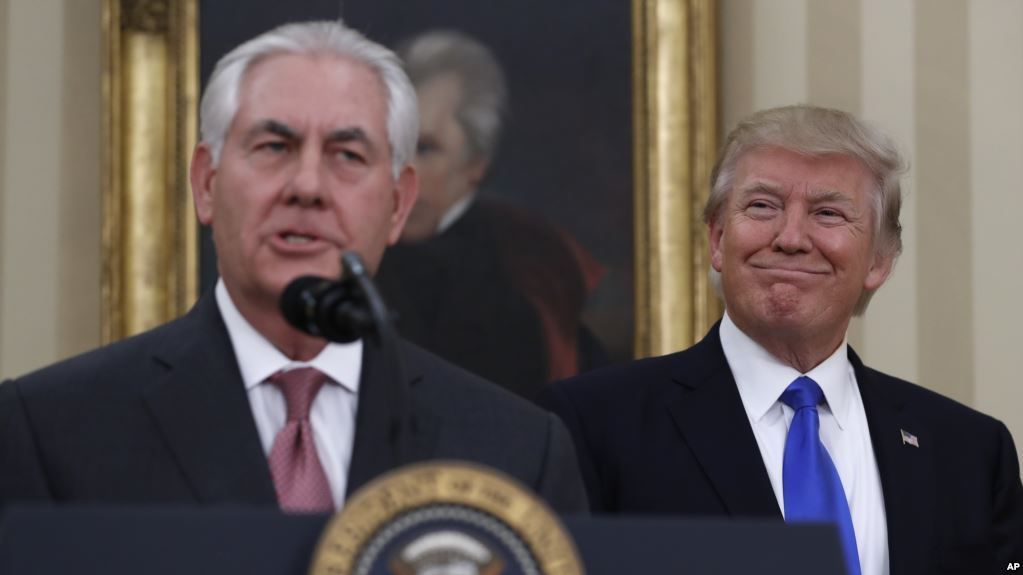 Tenemos diferencias pero Tillerson no se va: Trump